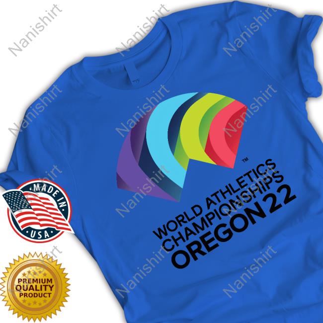 Official World Athletics Championships Oregon22 Shirt Femke Bol And Mondo Duplantis