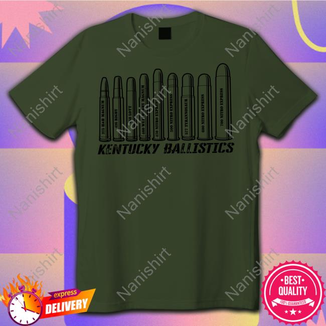 Elephant Bullets T Shirt Kentucky Ballistics