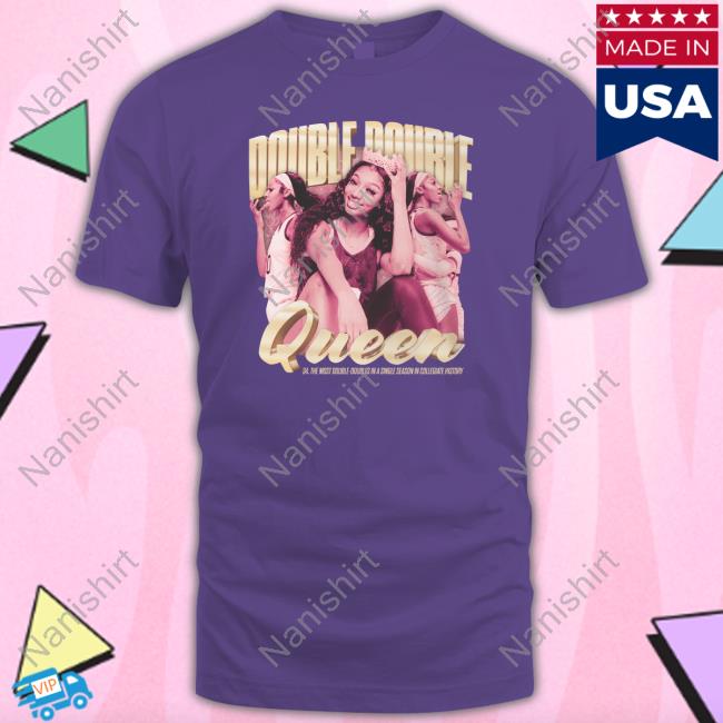 Angel Reese Double-Double Queen T Shirt