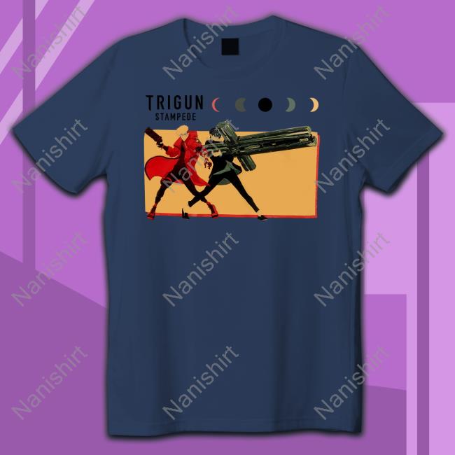 Trigun Stampede T Shirt Bigolas Dickolas Woifwood
