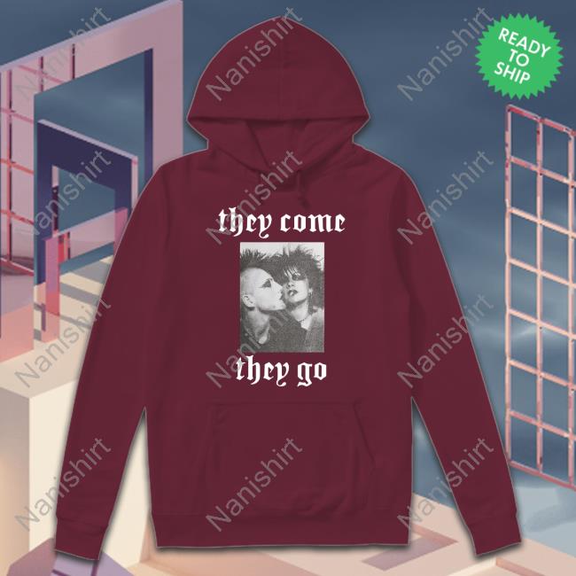 They Come They Go Black R13 Hoodie They Come They Go Tee Shirt Black R13