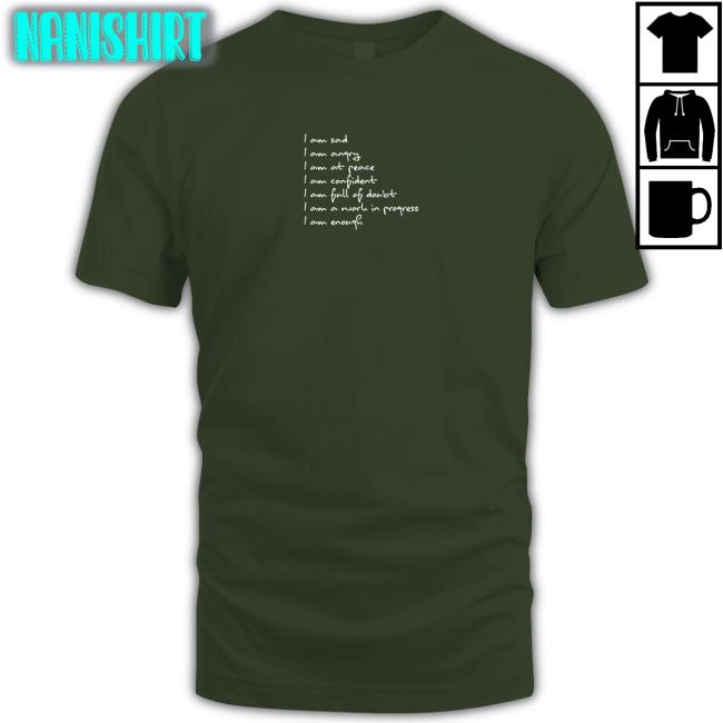 I Am Sad I Am Angry Sweatshirt Gomezsversion I Am Sad I Am Angry T-Shirt Alex Gomezsversion