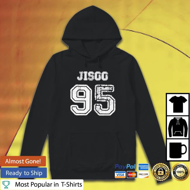 Official Jisoo 95 White Number Blackpink T-Shirt