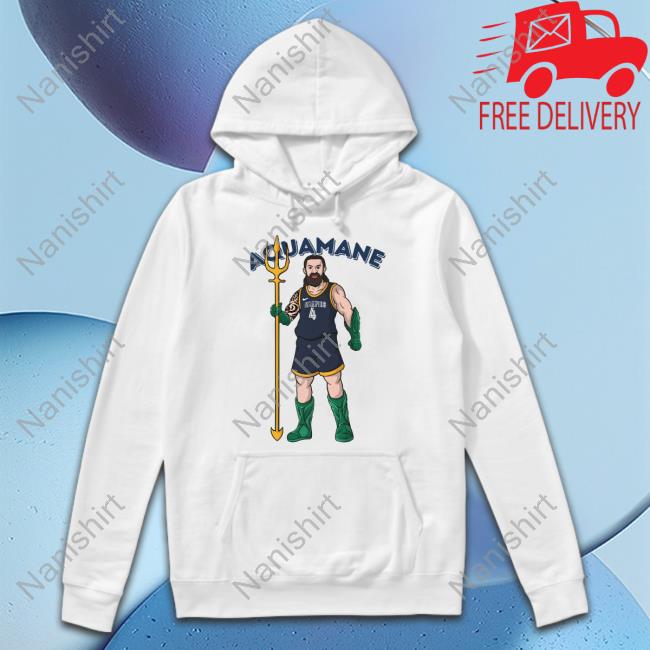 Steven Adams Aquamane T-Shirt Steven Adams Aquamane Shirt Memphis Grizzlies