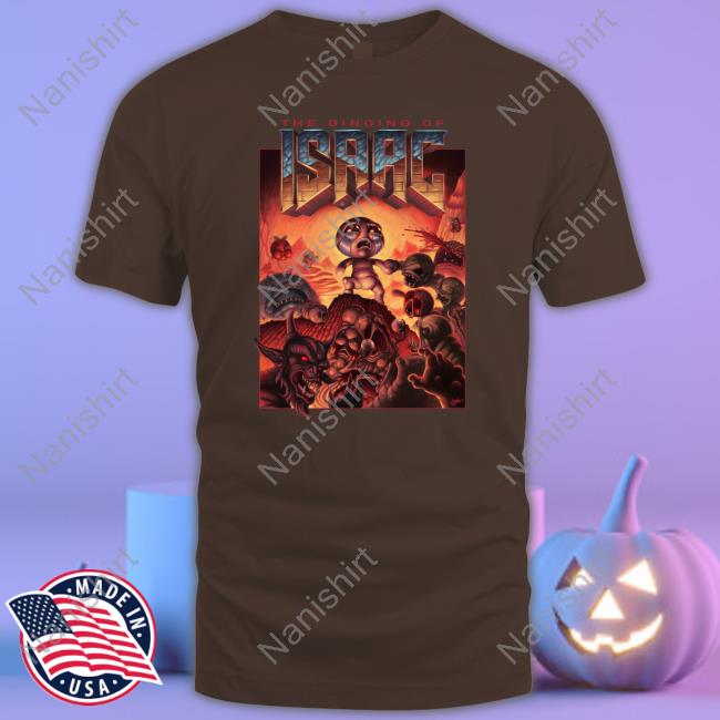 Official The Binding Of Isaac Tee Shirt Black
