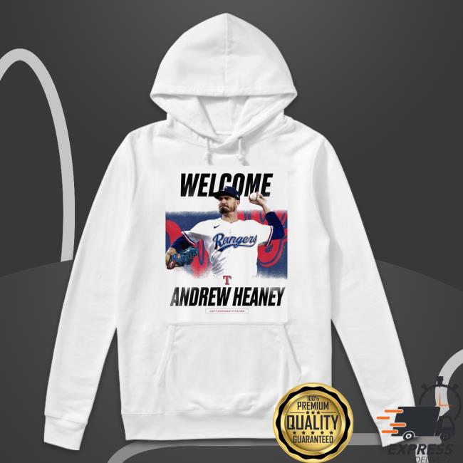 Top welcome Andrew Heaney Rangers Tee
