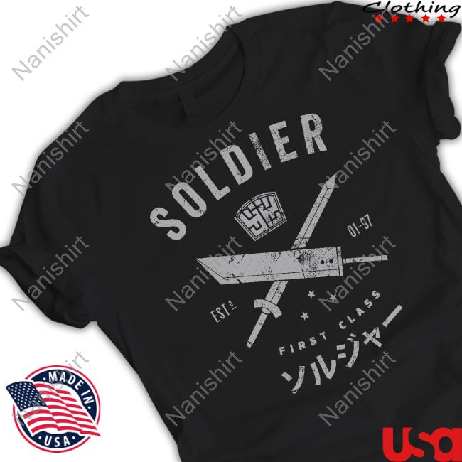 Official The Yetee Shop Soldier Reunion Est 01-97 First Class Shirt By Marc Junker Wario64