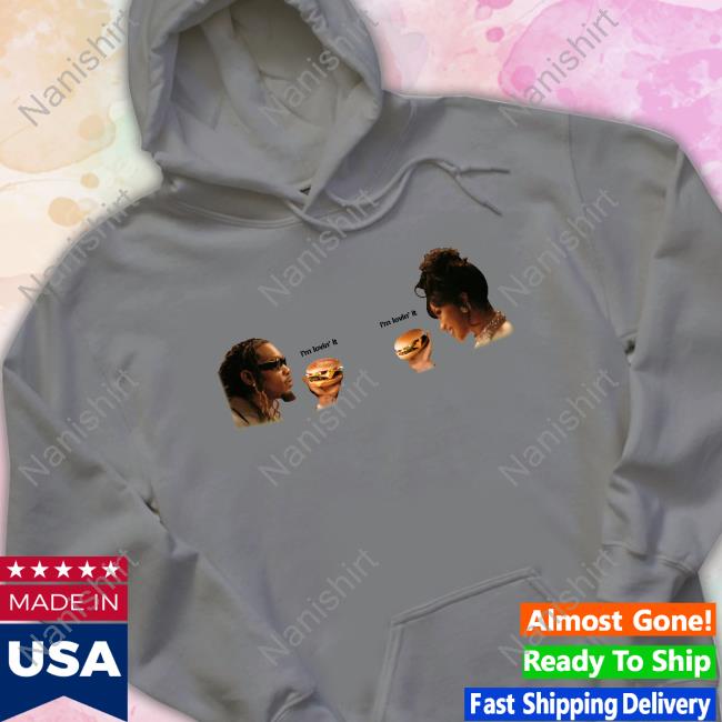 The Cardib And Offset Meal Merch I'm Lovin' It Long Sleeved T Shirt