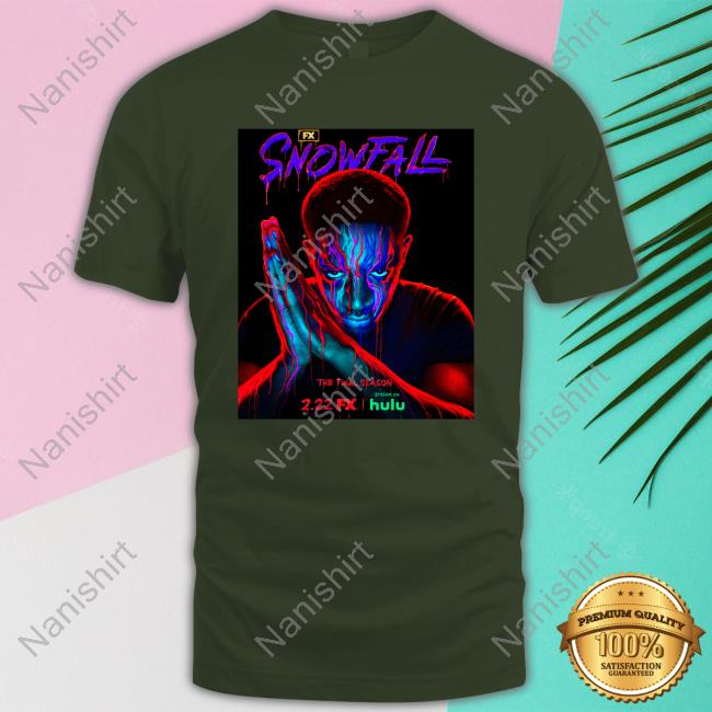 Fx's Snowfall Long Sleeve Tee Original Fx's Snowfall Hoodie