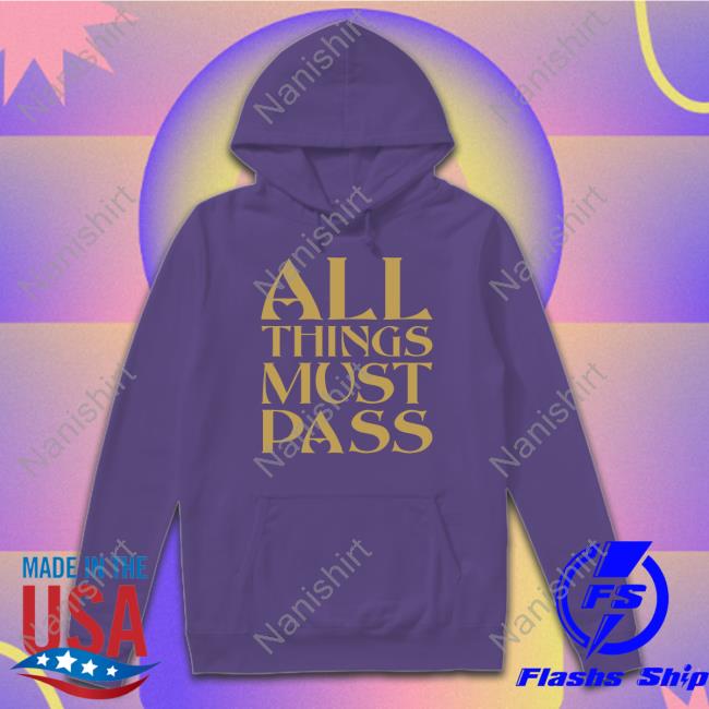 Official All Things Must Pass Shirt T-Shiirt