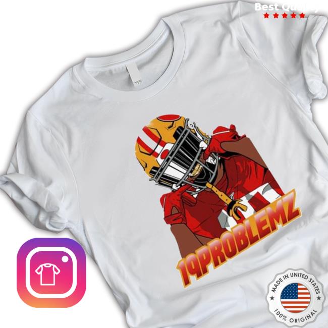 19 Problemz Deebo Samuel Colorful Fanmade American Football Tee
