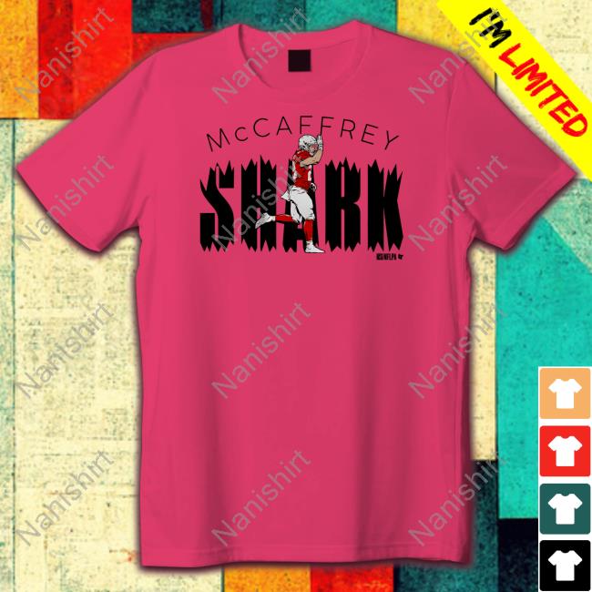 Mccaffrey Shark T Shirt Official Christian Mccaffrey San Francisco Shark Shirt