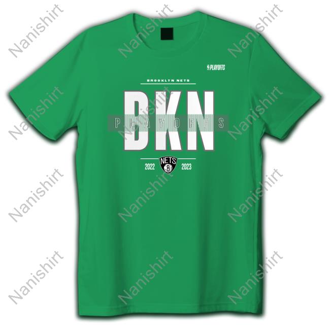 NBA Store Brooklyn Nets 2023 Playoffs Long Sleeved T Shirt