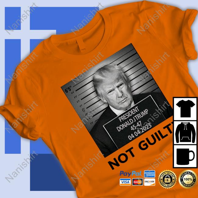 Trump Not Guilty Tee Shirt