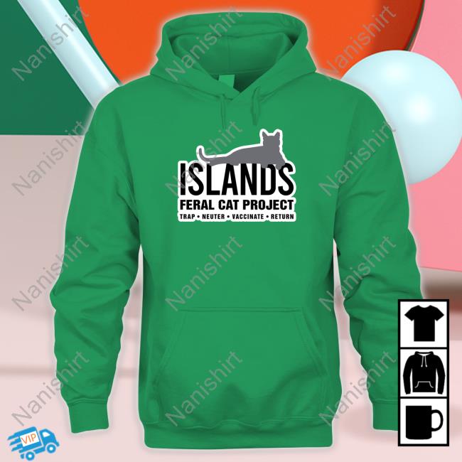 IFCP Cat Tee Shirts Islands Feral Cat Project