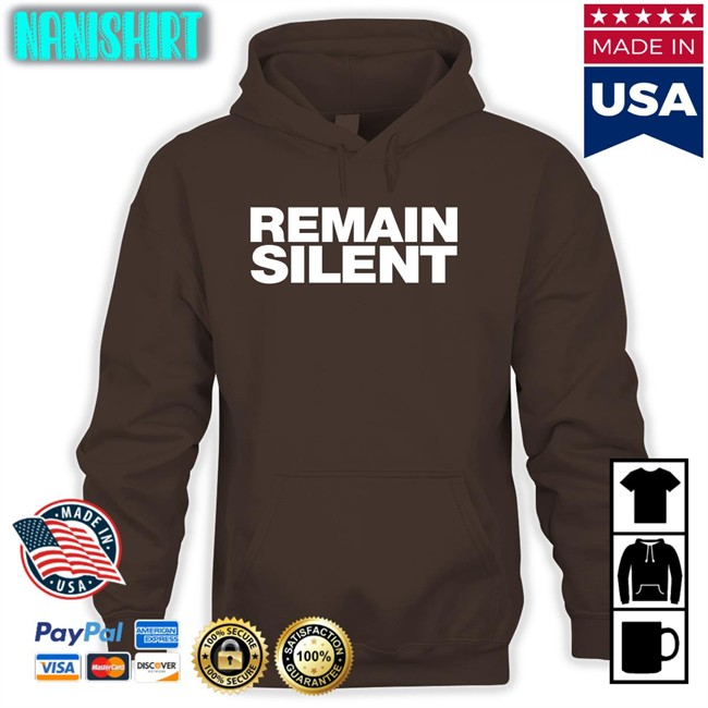 Support Crime Remain Silent T Shirt Support Crime Remain Silent T-Shirt
