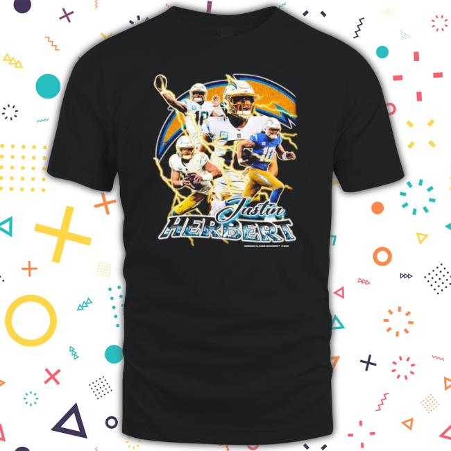 Justin Herbert Designed By Game Changers 2023 shirt