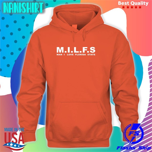Red Nolefan2u Milfs Man I Love Florida State T Shirt Milfs Man I Love Florida State Long Sleeve T Shirt Nolefan2u
