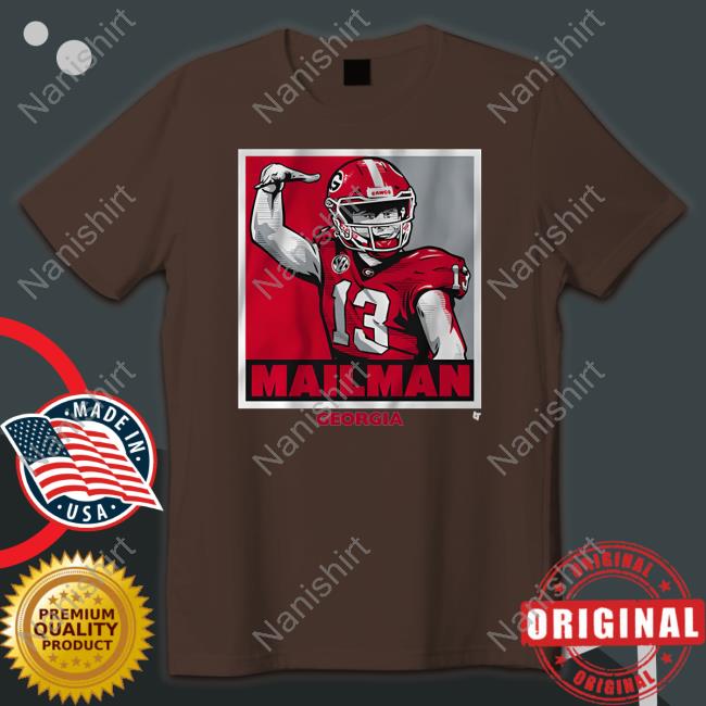 Stetson Bennett Iv Mailman Poster Crewneck Sweatshirt Breakingt Georgia Football Stetson Bennett Iv Mailman Poster Tee