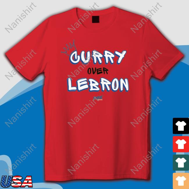 Curry Over Lebron Golden State Basketball Smack Tees