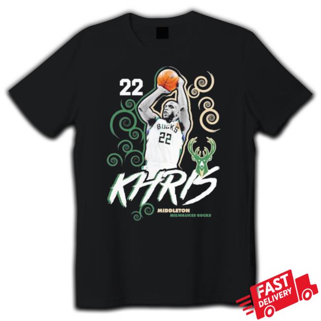 Khris Middleton Milwaukee Bucks Fanatics Branded Competitor 2023 Sweatshirts