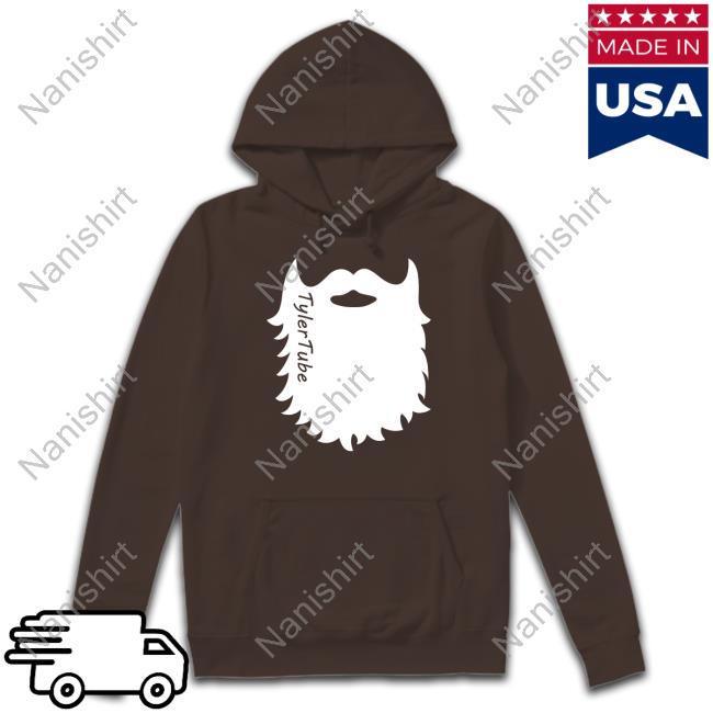 Tylertube Beard Hooded Sweatshirt Official Tylertube Beard Hoodie