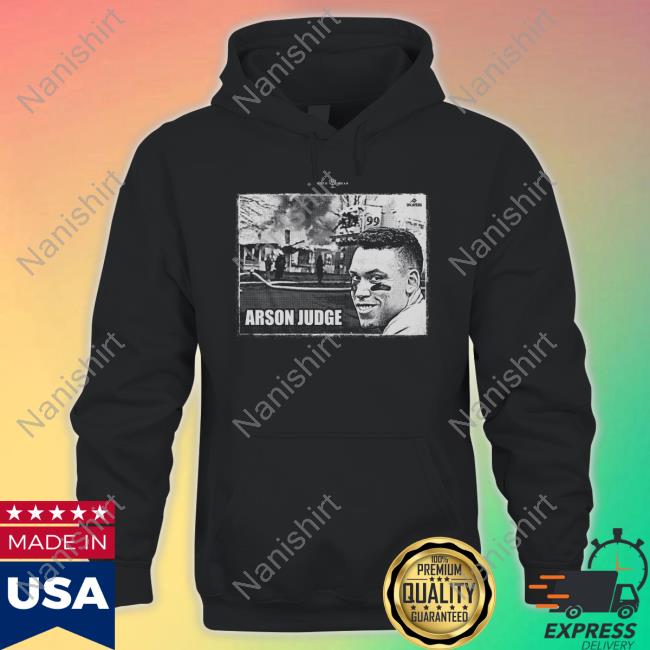 Rotowear Merch Arson Judge Tee Shirt MLB Players