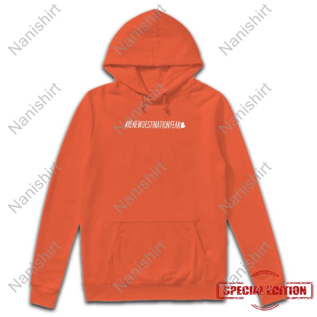 Fear Gear Shop #Renewdestinationfear Long Sleeved T Shirt Alex Schroeder #Renewdestinationfear Shirt