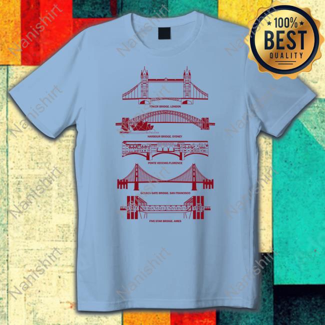 Raygun Merch Famous Bridges T Shirts