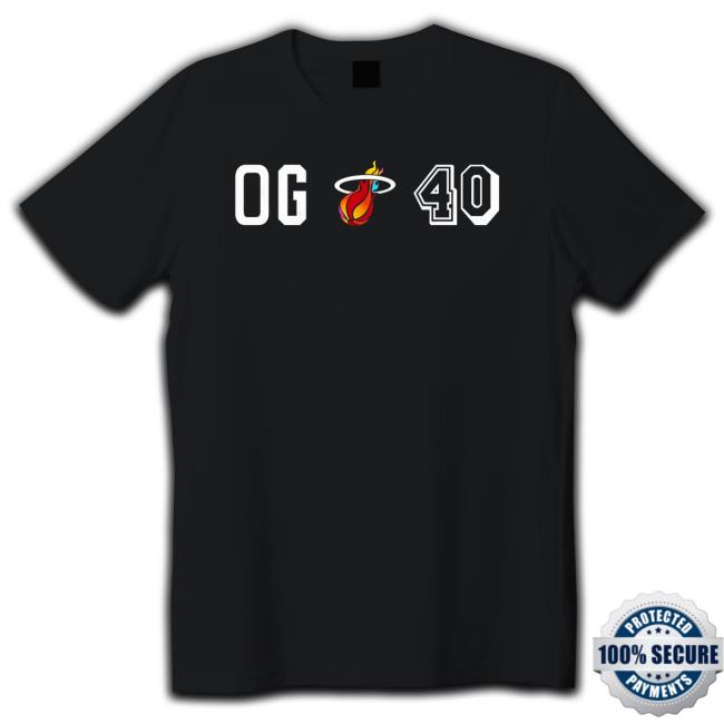 Official Miami Heat OG 40 Tee