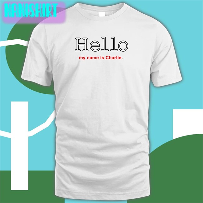 Poorly Translated Shirts Hello My Name Is Charlie Hoodie Poorly Translated Shirts Hello My Name Is Charlie Hoodie Pink Translatedtees