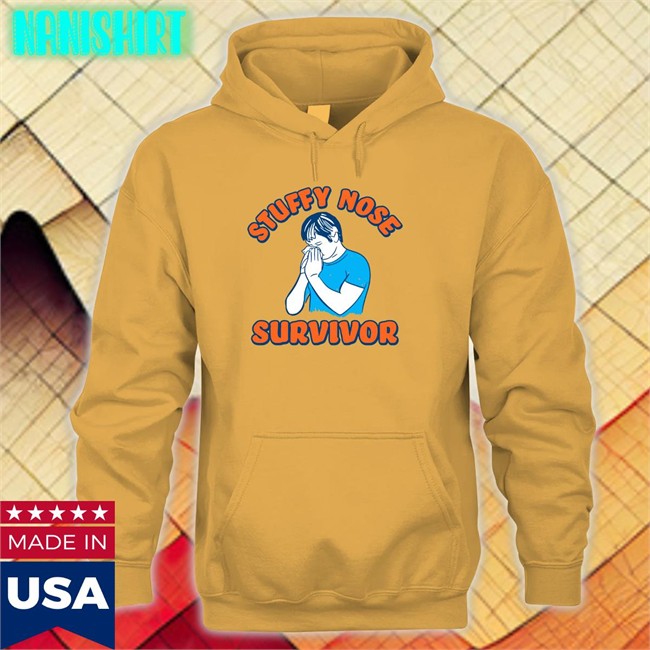 White Stuffy Nose Survivor T Shirt Shitheadsteve Stuffy Nose Survivor Crewneck Sweatshirt Shitheadsteve Shop