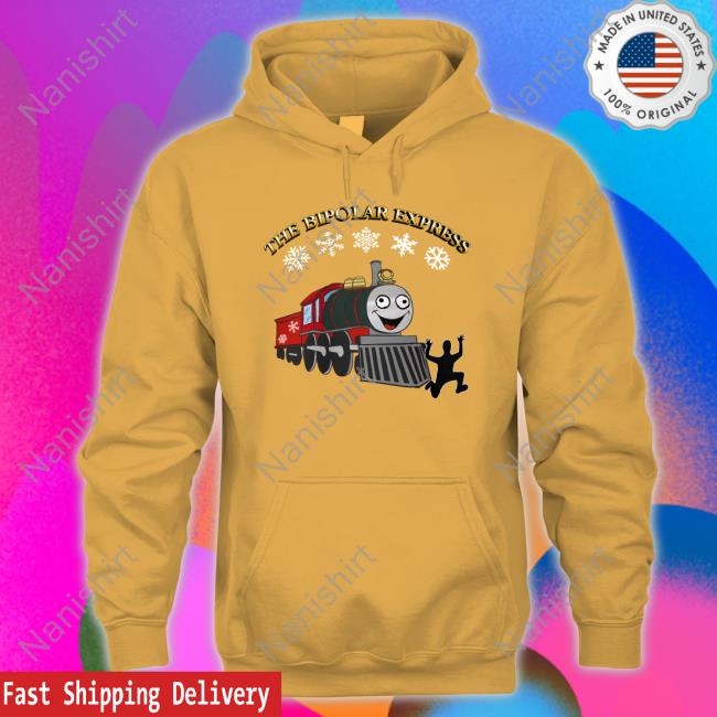 The Bipolar Express Christmas Sweatshirt The Bipolar Express Christmas Sweater Goodshirts