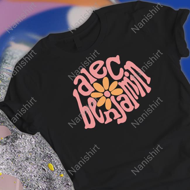 Official Alec Benjamin Merch Wavy Flower Hoodie