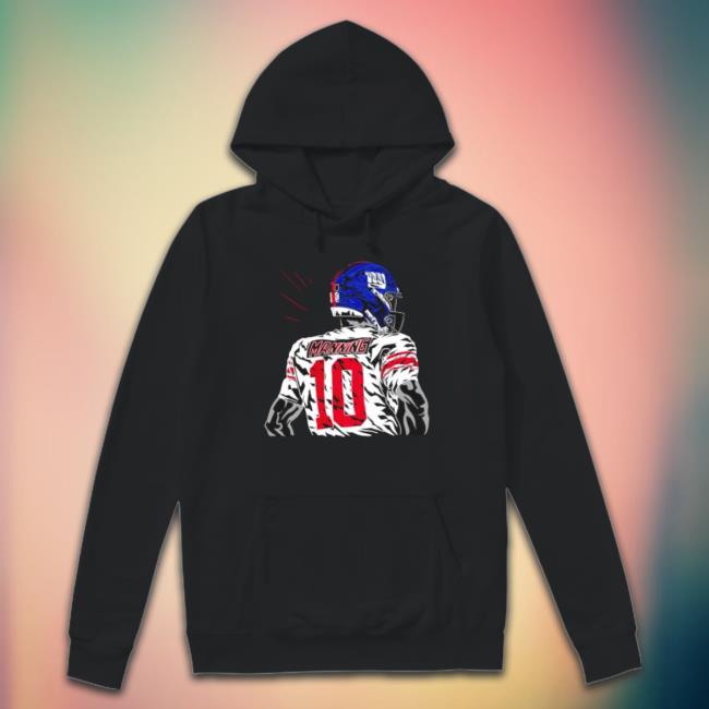 Top Eli Manning 10 New York Giants Football tee shirt