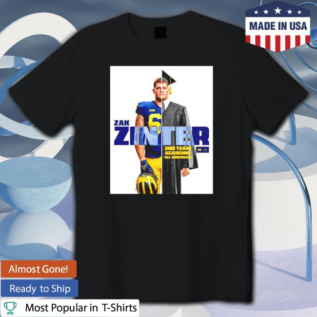 Official Zak Zinter 2nd team academic all-American Sweatshirt