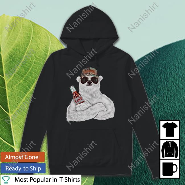 Official Hardlore Polar Bear Long Sleeve T Shirt