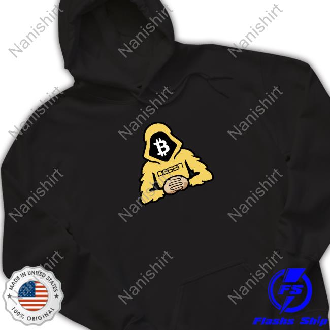 Bitcoin X Crypto Banter DEGEN Tee Shirt