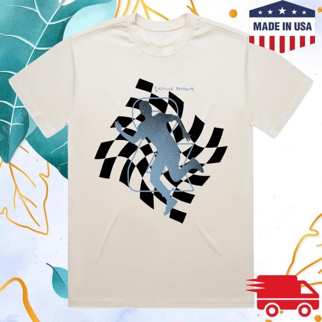 Bastille Band Bastille Checkered Man Natural Hot Shirt Bastille Official Merch Store