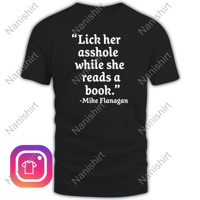 Wampler Lick Her Asshole While She Reads A Book Mike Flanagan Hooded
