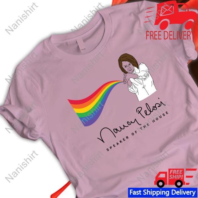 Pelosi Pride Rainbow Shirts