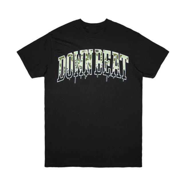 The Downbeat Merch Shop Varsity Camo Sweatshirt