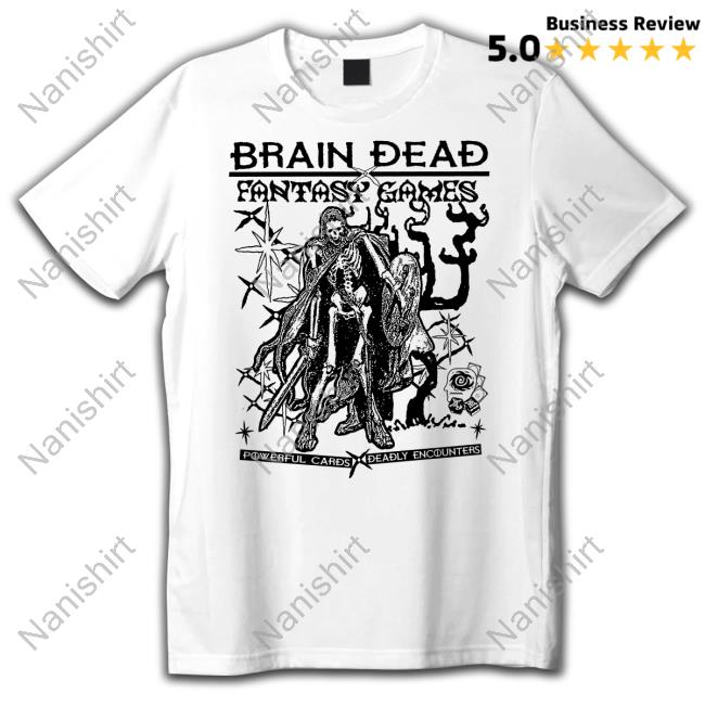 Weare Brain Dead Fantasy Games Shirt