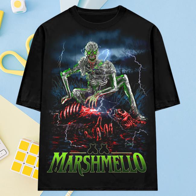Official Marshmello Apparel Clothing Merch Store Marshmello Monster Shirt New Marsh Mello Shop