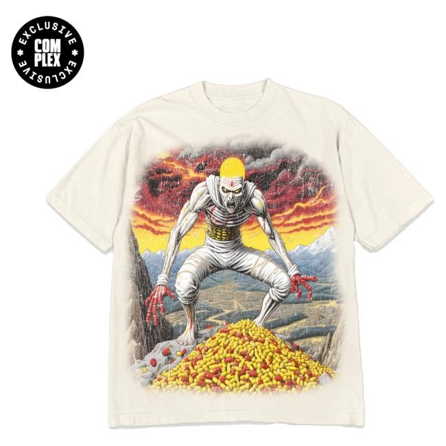 Official Complex Merch Store Shop Eminem Slim Shady Eminem Pills T Shirt