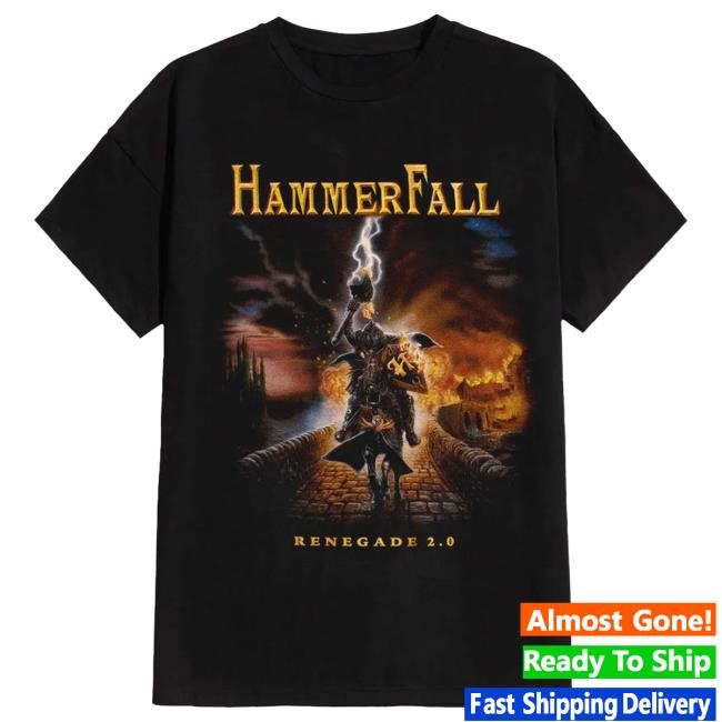 Official Nuclear Blast Merch Shop Hammerfall - Renegade 2.0 - New Shirt NuclearBlast