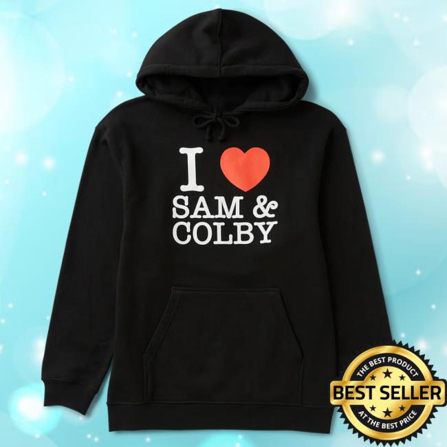 Official Sam And Colby Merch Xplr Shop Love Hoodie