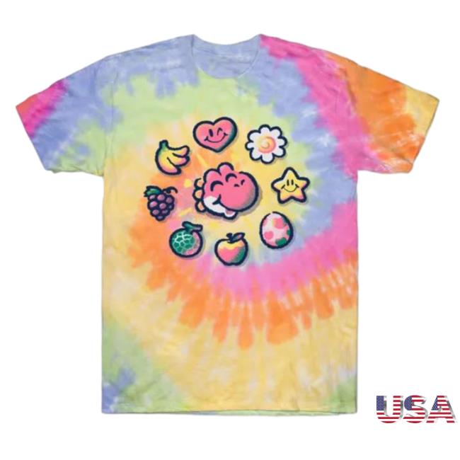 Yoshi Favorite Things Tye Dye Shirts