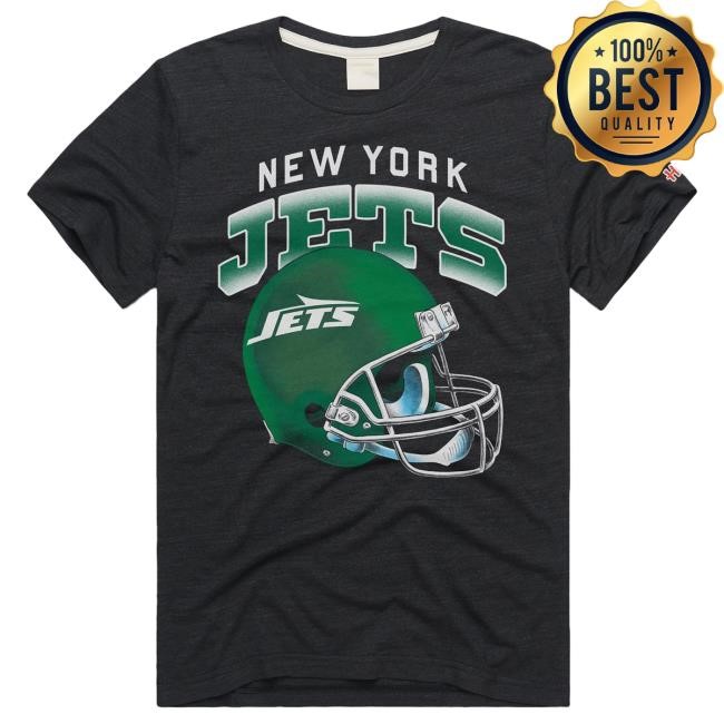 New York Jets Gradient Helmet Top Shirt Homeage – | New York Jets Official | NFL Football