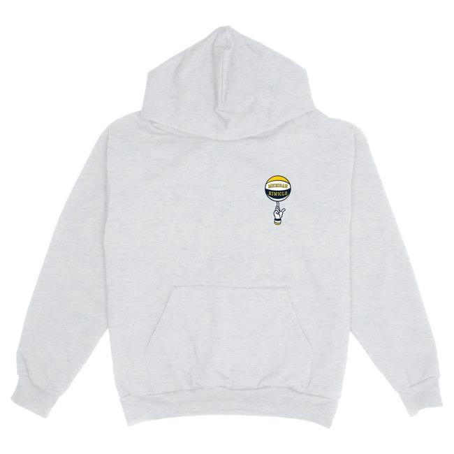 Street Campus Energy Michigan Caricature Oatmeal Hoodie Kiwiclo